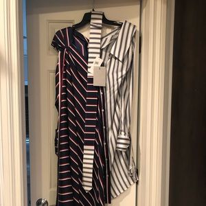 Monse stripped dress-New with tags-size 2 (US)